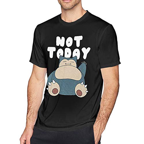 BASDAS89 Snorlax Not Today Men's T-Shirts