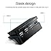 Ideashop PS4 Slim Hub, 4 USB Port Hub for PS4 Slim, USB 3.1 USB 2.0 Super Transfer Speed Charger Controller Splitter Expansion Adapter With LED Light for PS4 Slimthumb 3