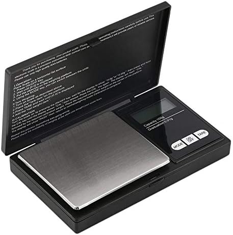 Mini Portable 100g x 0.01g Digital Jewelry Gold Gram Balance Weight Scale Black