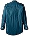 Wrangler Men's Authentic Cowboy Cut Work Western Long-Sleeve Firm Finish Shirt,Dark Teal,X-Large