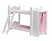 Cinderella USA Doll Bunk Bed with Ladder and Armoire