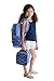 Insulated Water Resistant Lunch Bag - Laney Blue Confetti Leopard