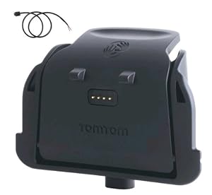 BuyBits Black Motorbike Mount Kit – Handlebar Mount For TomTom Rider Pro GPS (MPN 12312)