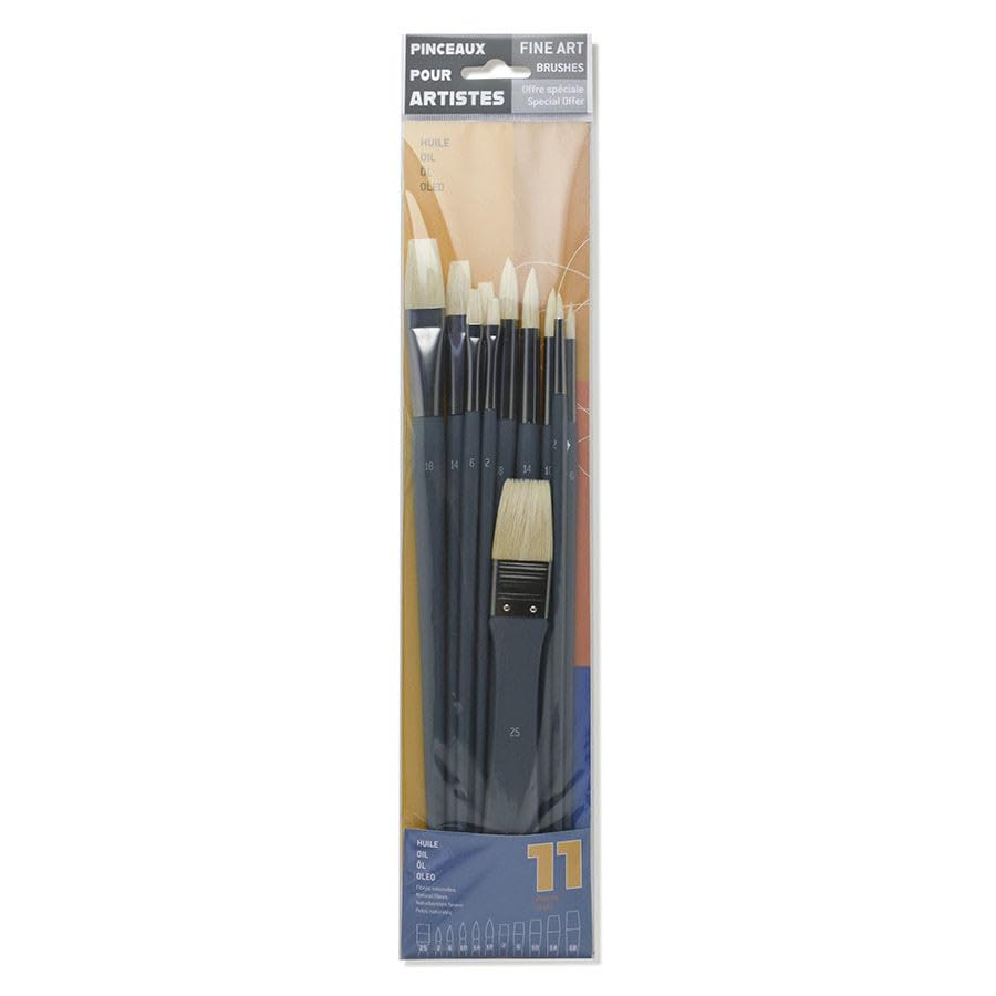 Raphaël Set of 10 Mixed Brushes