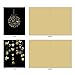 The Best Card Company Variety Pack of 10 Blank Christmas Greeting Cards with Envelopes (Not Gold Foil), Humor Holiday Assortment for Men and Women - Golden Holidays M6723XSB