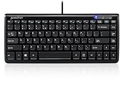 Perixx PERIBOARD-407B US, Wired USB Mini Keyboard
