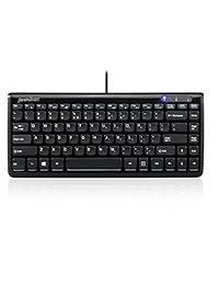 Mini teclado inalámbrico y ratón combinado.