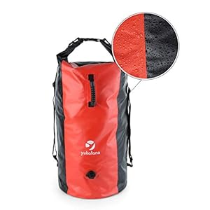 Schnorchelmasken 41 I4%2BZnXZL. SS300 VIEL STAURAUM: Der yukatana Quintono 100 Trekking-Rucksack ist ein echtes Wunder in Sachen Stauraum und Belastbarkeit. Hier geht praktisch alles rein – perfekt für die verschiedensten Sport- und Freizeitaktivitäten. In verschiedenen Farben erhältlich.
EXTREM STRAPAZIERFÄHIG: Sein extrem strapazierfähiges Material aus 500D PVC Tarpaulin - auch bekannt als LKW-Plane oder Persenning - bietet effektiven Schutz vor Wasser, Wind und Schnee. Dank der großen Öffnung lässt er sich schnell und leicht befüllen.
Verschluss: Schnalle