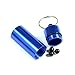 Deke Home - Waterproof Aluminum Pill Box Keychain, Mini Travel Pill Holder Case, Portable Medicine & Vitamin Organizer, Food Grade, Airtight Dispenser, Pocket Container for Daily Use