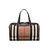 Burberry classic fashion dark brown handbag