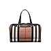 Burberry classic fashion dark brown handbag