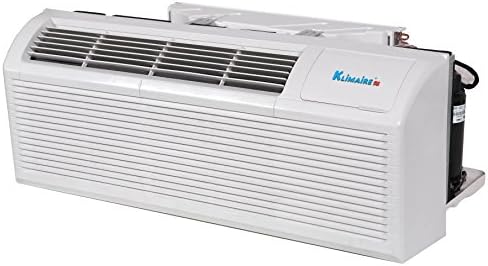 Klimaire KTHN012E3C211-BC 12000 BTU 10.5 EER PTAC Air Conditioner with 3KW Electric Heater