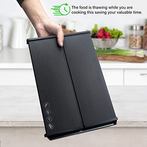 Defrosting Tray, Miracle Thaw,Meat Defrost Tray for Frozen Food, Defrosting Board，Eco Friendly