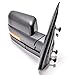 DEDC Left Driver Side Power Heated,Turn Signal Lights,Back Reflector,Towing Mirrors For 2007-2014 Ford Series