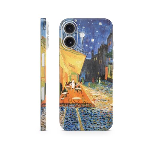 Phone Skin Compatible with Apple iPhone 17 - Cafe Terrace at Night - Premium 3M…