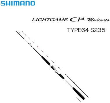 Amazon シマノ Shimano ロッド ライトゲームci4 モデラート 64 S235 シマノ Shimano 船竿