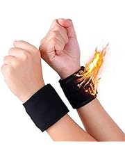 Neck and Shoulder Massager Magnetic Tourmaline Therapy Neck Massager Neck Guard/Wrist Brace Self-Heating Belt Magnetic Therapy Wrap Neck Brace/Wrist Belt…