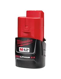 Milwaukee 48-11-2420 M12 REDLITHIUM 2.0 Paquete de baterías compactas (1 unidad)