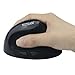 Ergonomic Wireless Mouse,USB Wireless Vertical Optical Mice with 3 Adjustable DPI Levels 800 / 1200 /1600DPI for Laptops and PC,Notebook, PC, Laptop, Computer, Macbook by YCCTEAM- Black
