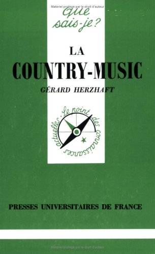 La Country-music by Gérard Herzhaft, Que sais-je?