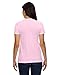 American Apparel Women's Fine Jersey Classic T-Shirt, Pink, Large