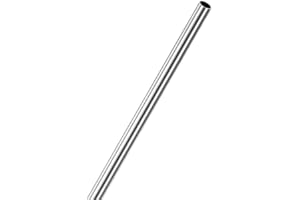M METERXITY 250mm 304 Stainless Steel Tube, 6mm OD 0.2mm Wall Thickness Seamless Stainless Steel Tubing for Construction/Machining/DIY Crafting, Metal Straight Pipe [0.24x0.008x10IN]