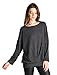 Cherish Brushed Round Drop Shoulder Sweatshirt With Front Pleat T16847