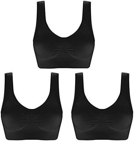 Womens Sports Bra Fitness Racerback Workout Yoga Bras