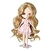 Wigs Only!Heat Resistant Synthetic Blonde Body Wavy Blythe/Pullip Doll Wig Gift for Your Baby Doll