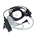 Lsgoodcare 1 Pin Covert Acoustic Tube Surveillance Security Bodyguard FBI Earpiece Headset PTT Mic Compatible for Motorola Talkabout MH230R MT350R MR350R FV300 Two Way Radio Walkie Talkie, Pack of 2