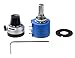 WMYCONGCONG 1Pcs 10K Ohm 3590S-2-103L 10-Turn Rotary Wire Wound Precision Potentiometer Kit (3590S-2-103L)