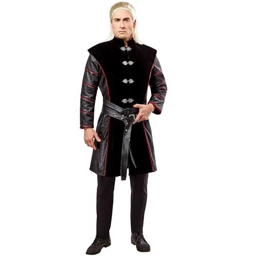 Rubies House of The Dragon Daemon Targaryen Adult Costume with Belt