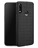 Galaxy A30 Case, Galaxy A20 Case, UCC Slight Waterproofing Nylon Material TPU Bumper Lightweight Slim Anti-Scratch Fit Protective Case for Samsung Galaxy A20/A30 Phone (Black)