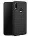 Galaxy A30 Case, Galaxy A20 Case, UCC Slight Waterproofing Nylon Material TPU Bumper Lightweight Slim Anti-Scratch Fit Protective Case for Samsung Galaxy A20/A30 Phone (Black)