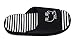Urban CoCo Cartoon Animal Knitted Cotton Skidproof House Slippers (US size 5-7, Deep black)