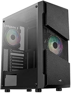 Aerocool Menace Saturn RGB | ATX PC-Caja con Glasfenster: Amazon.es: Electrónica