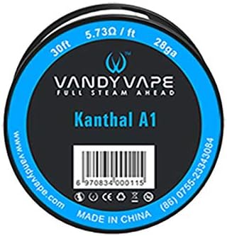 Vandy Vape Resistance Wire Kanthal A1 28GA * 30ft, 10m/ Tape Vape Wires 100% Genuine