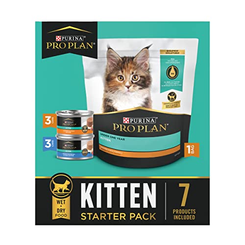 Purina Pro Plan Kitten Food Complete and Balanced Kitten Starter Kit