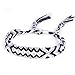 4 pcs/Set Braided String Woven Friendship Bracelets Colorful Adjustable Handmade Thread Bracelet Band for Women Wrist Anklet Ethnic Jewelry