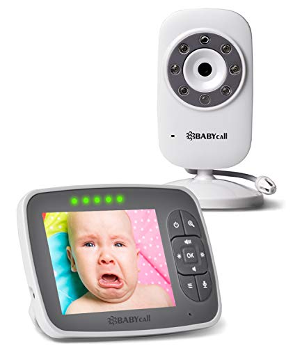 Video Baby Monitor with Camera - Baby Camera Wireless Baby Monitor with Night Vision, Two Way Audio, Temperature Sensor, Lullabies and High Capacity Battery  - Thumbnail 7