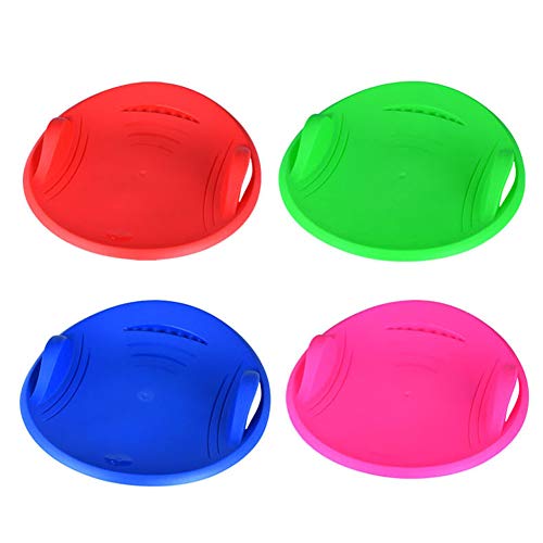 Julvie Downhill Toboggan Snow Saucer Sled Disc Snow Slider Slippery Racer Sprinter