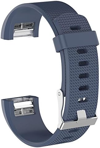 RLFS Soft Silicone Wristband Watch Strap Sport Bracelet Belt for Fitbit Charge 2