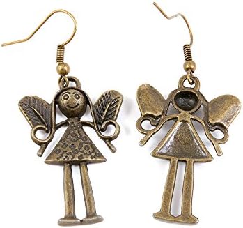10 Pairs Jewelry Making Charms Supply Supplies Wholesale Fashion Earring Backs Findings Ear Hooks N6EF1 Angel Cherub