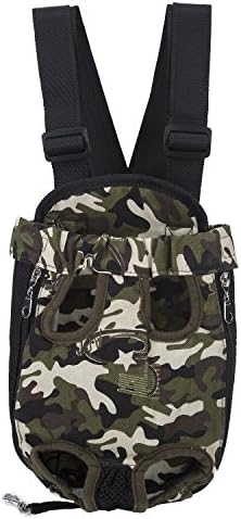 Premium Dog Carrier Backpack -- Adjustable Legs Out Front Cat Dog Carrier Travel Bag -- Easy-Fit for Walking Hiking Climbing and Motorcycling