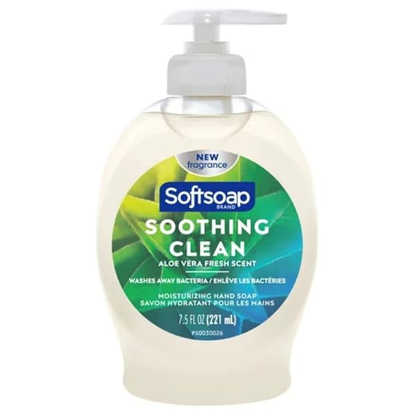 SOFTSOAP LIQUID HAND SOAP, ALOE – 7.5 FLUID OUNCE