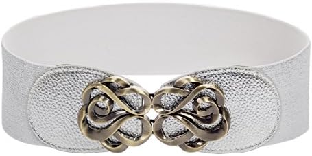 Women Stretchy Vintage Dress Belt Elastic Waist Cinch Belt CL413
