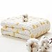 Lucear Muslin Baby Bath Towels Also Warm for Baby Blanket