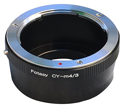 Fotasy Contax/Yashica CY Lens to M43 Adapter, CY to MFT Adapter, Compatible with Panasonic G9 GH5 II GM5 GX7 GX8 GX9 GX850 G90 G91 G95 G100 Olympus E-M1 E-M5 E-M10 I II III E-PM2 E-PM1 Pen-F E-M1X