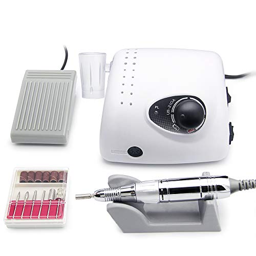 WODT Professional Electric Nail Drill for 35000 RPM Cutters for Manicure Machine for Nail Salon and Carving Enthusiast