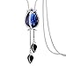 buyanputra Women Fashion Tulip Pendant Ornament Long Chain Necklace Fashion Charm Necklace